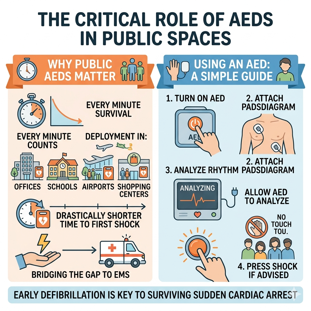The Critical Role of AEDs in Public Spaces
