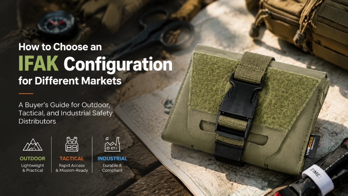 Buyer’s guide to choosing IFAK configurations for outdoor, tactical, and industrial safety distributors